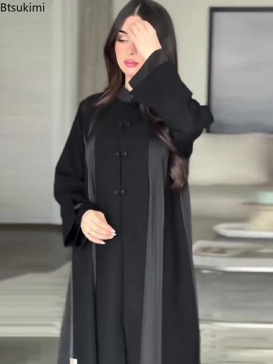 Abaya Women Elegant Vestidos Largos Party Long Dresses