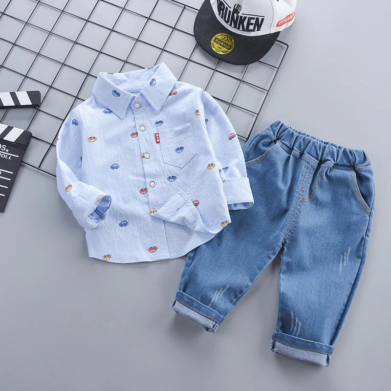 Shirt Pants 2Pcs/Sets Toddler Casual Costume Kids Tracksuits