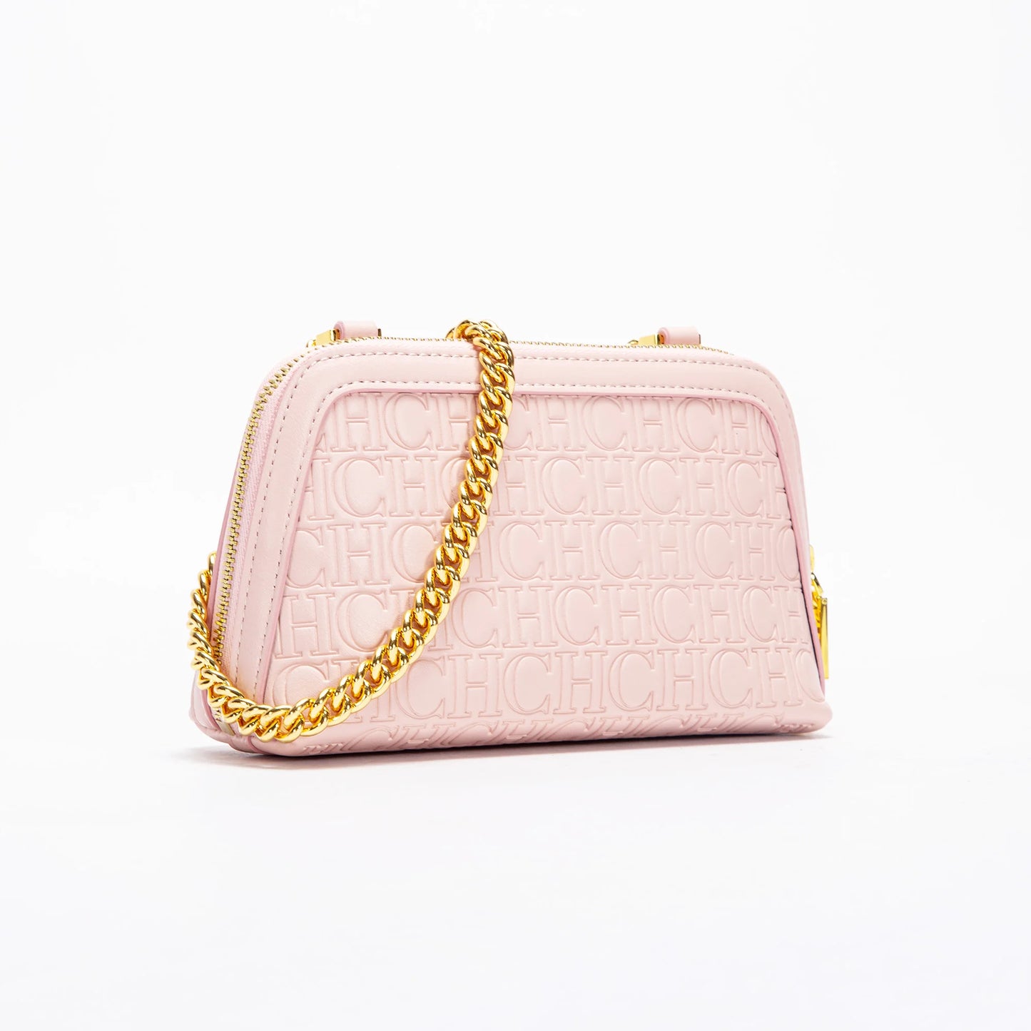 CHCH Women's Shoulder Bag New Mini Shell Bag Simple Metal Chain Bag