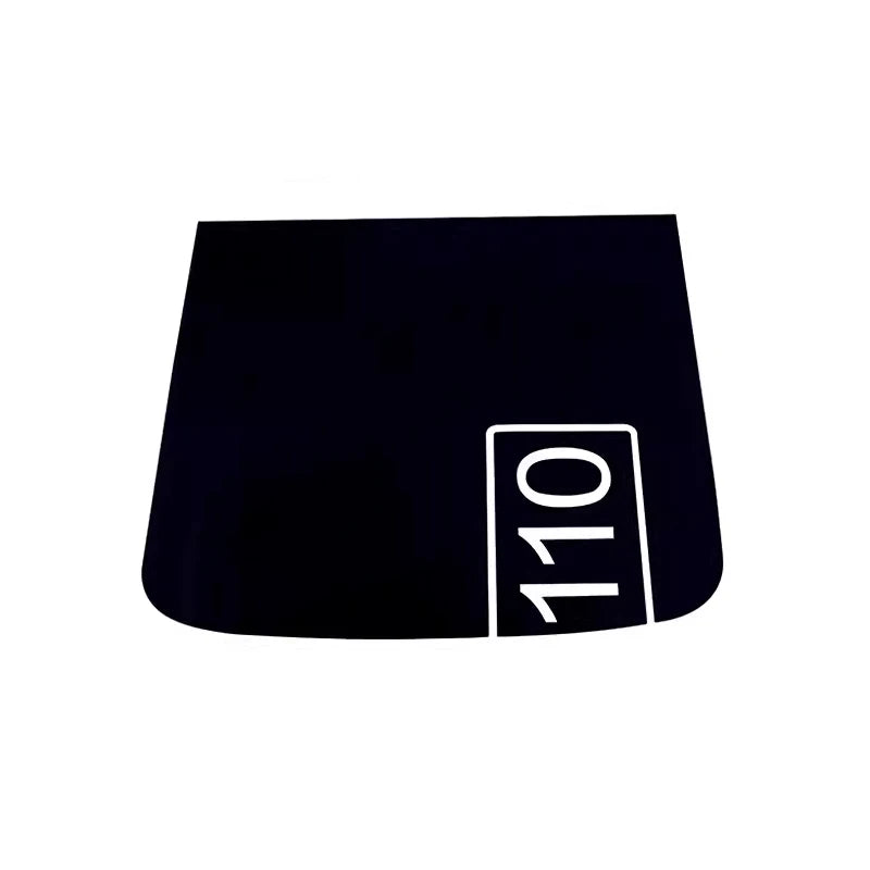 For Land Rover Defender 90 110 2020-2024 Car Engine Bonnet Trim Decals Hood Cover Stripes Stickers PVC Exterior Accessories