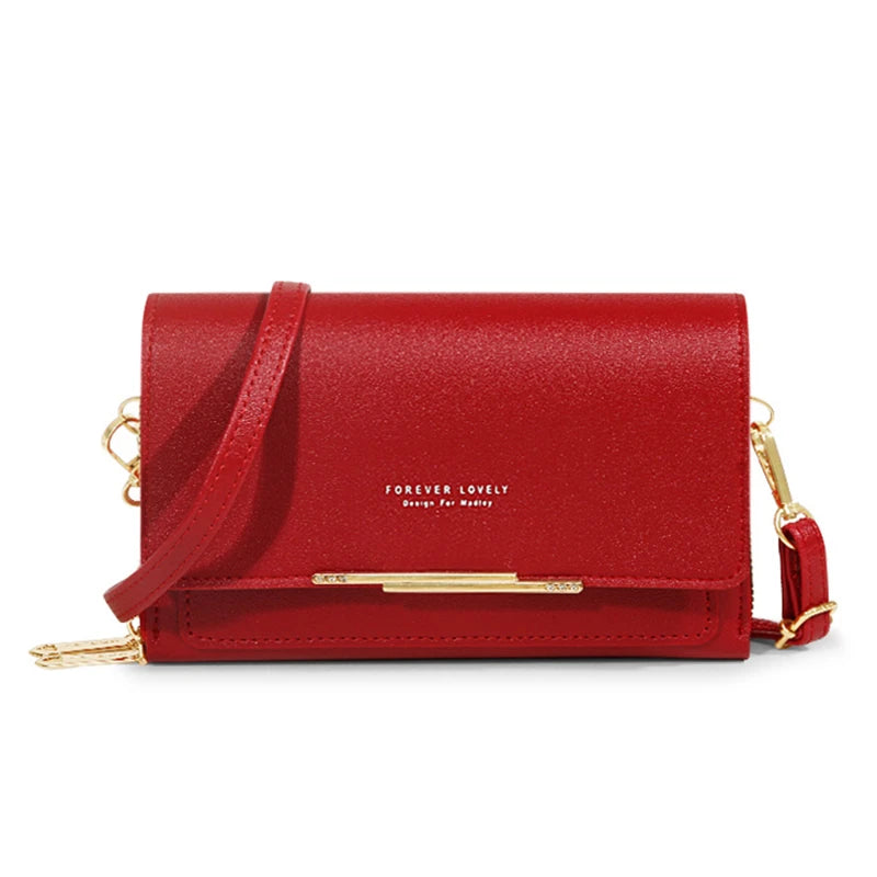 Women's Wallet Handbag Multi Card Large Capacity Casual Shoulder Bag Mobile Phone Packet Fashion New Style