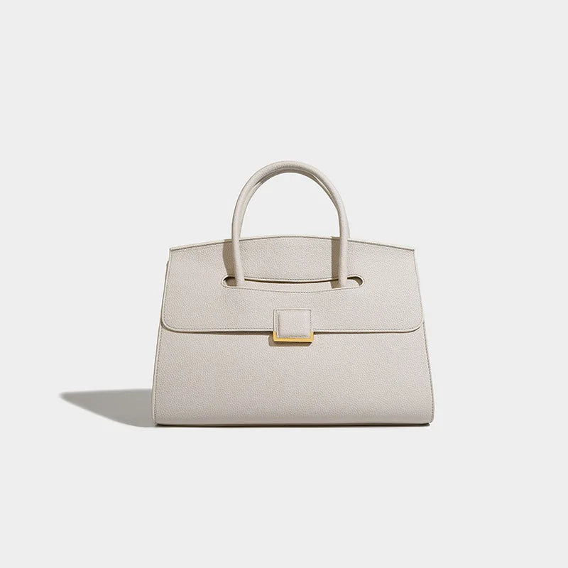 Fashionable Briefcase, Trendy Handbag, High-End Versatile Casual Bag, Large-Capacity Tote Bag, Water-Resistant Commuter Bag