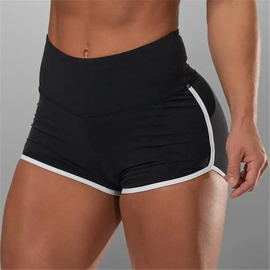 S-3XL Summer Quick-drying Running Shorts For Women High Waist Women Exercise Sexy Hips Push Up Sportswear Casual Yoga Pants