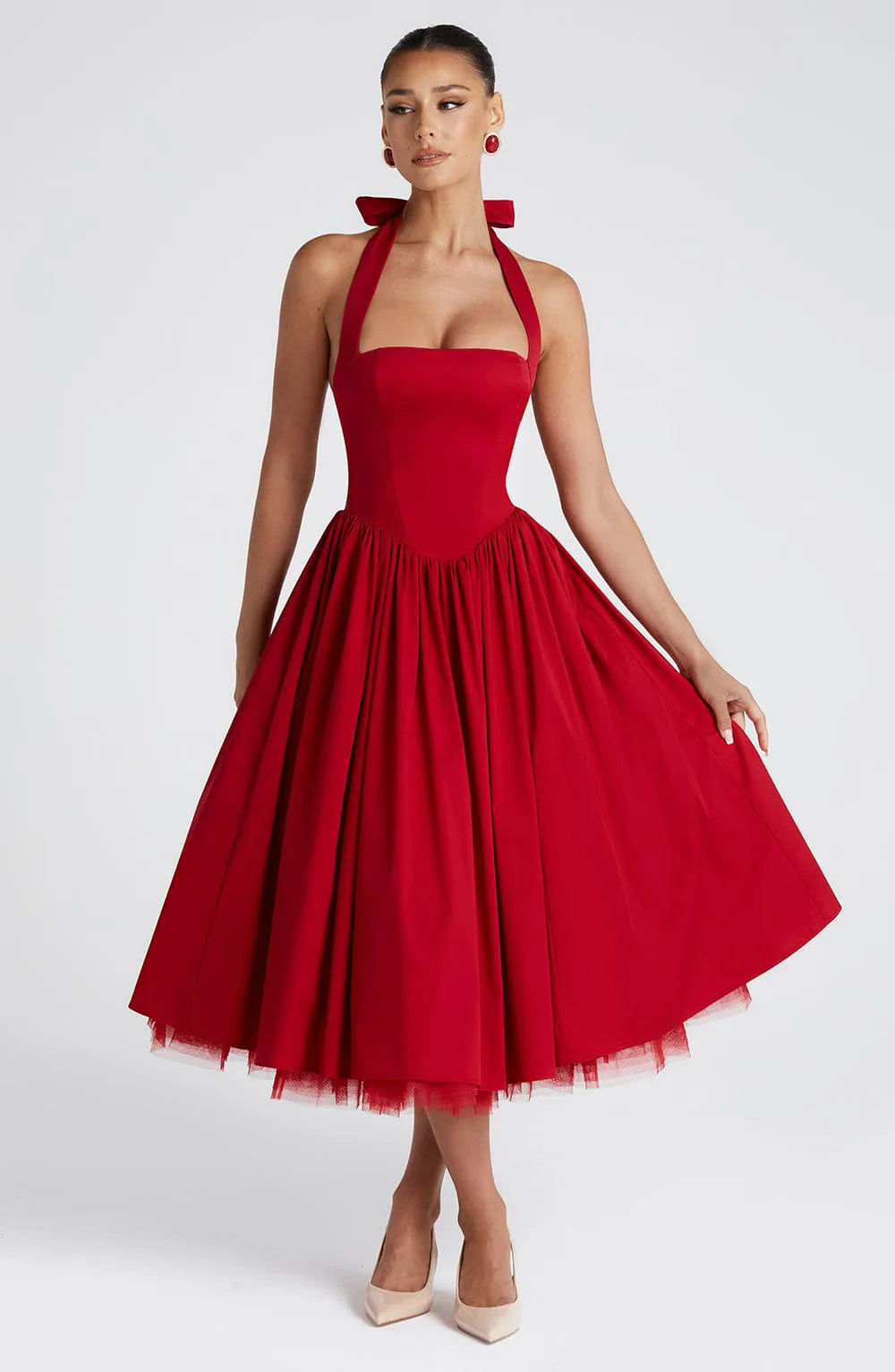 Elegant Sling Slim Long Dresses For Women 2025 Summer Fashion Sleeveless Backlesss A-line Halter Maxi Dress Elegant Vestidos