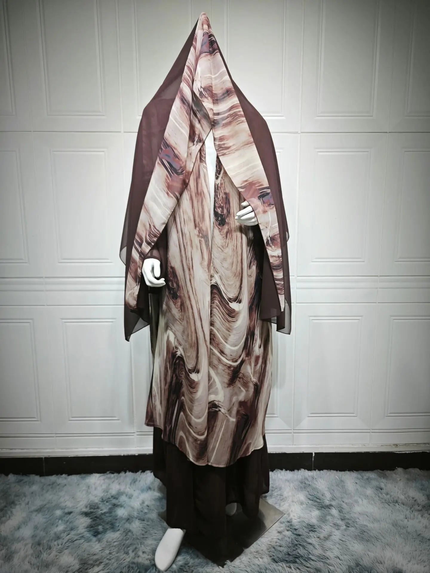 2pcs Set | Muslim Women Casual Open