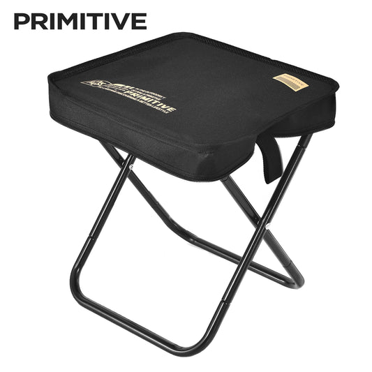 PRIMITIVE Portable Folding Stool Camping Outdoor Hiking Ultralight Foot Stool Travel Foldable chair Picnic Fishing Seat Tools