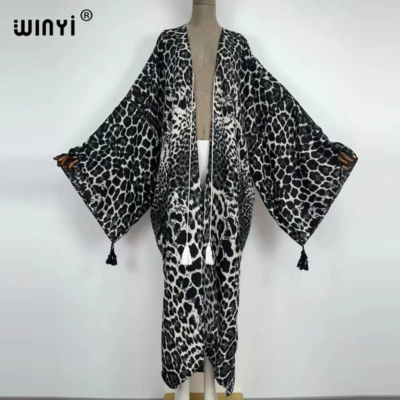 WINYI  Holiday long Sleeve kaftan