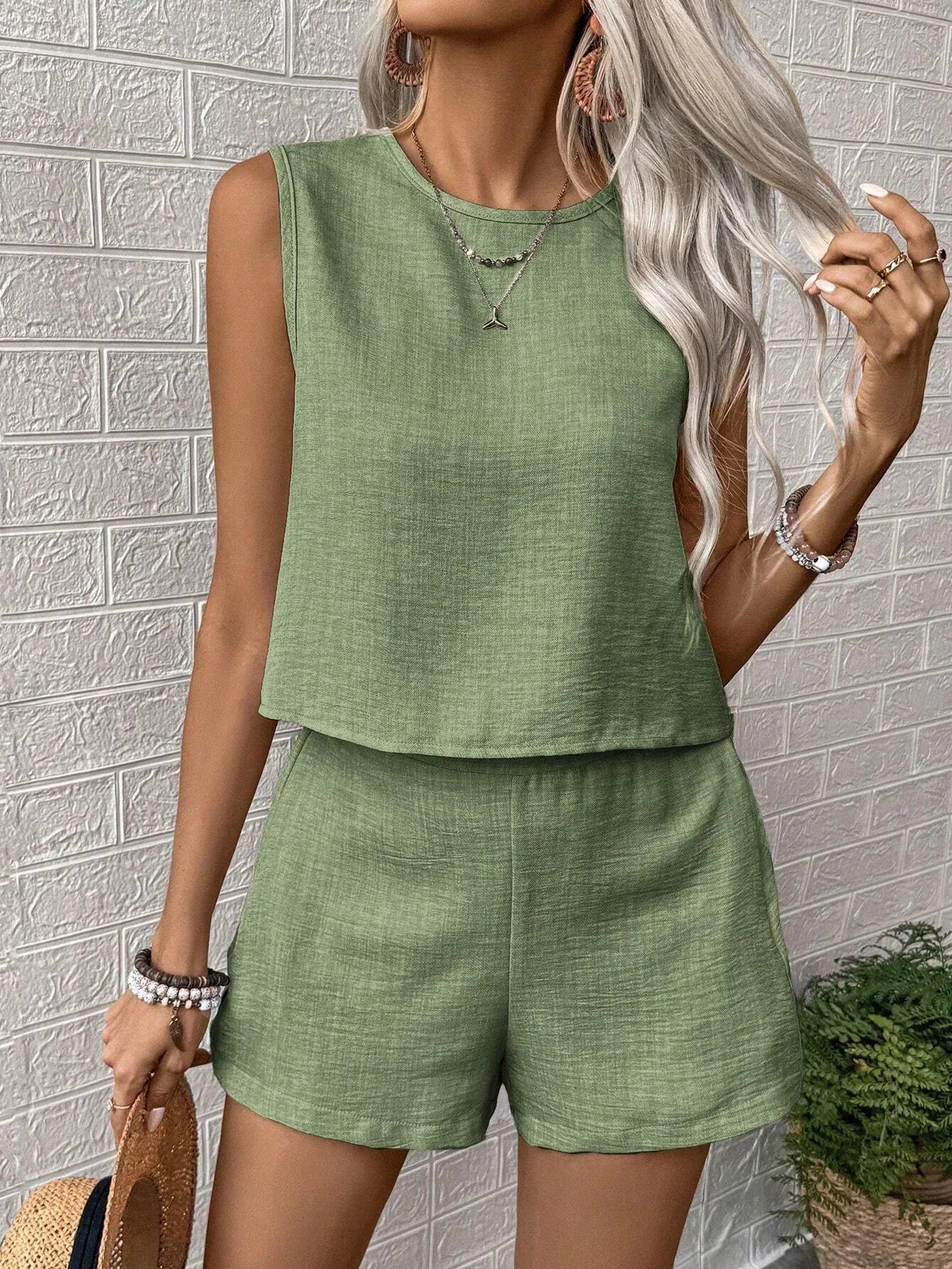 Two Piece Sets Women Outfit Casual Femme Suit