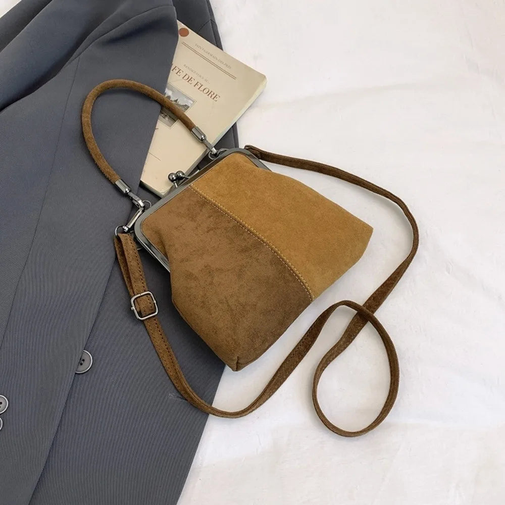 Durable PU Leather Crossbody Bag Versatile Large Capacity Handbag Casual Messenger Bags Women