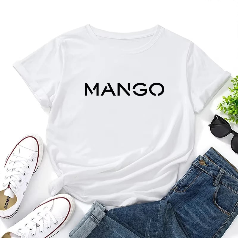 New Trend Woman Cotton T-shirt Spring Summer