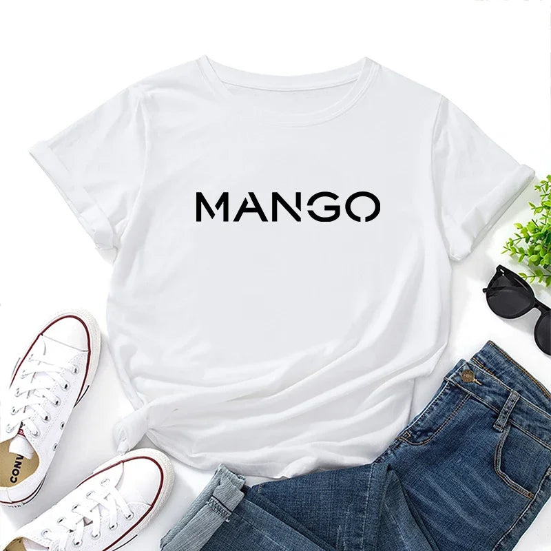 New Trend Woman Cotton T-shirt Spring Summer