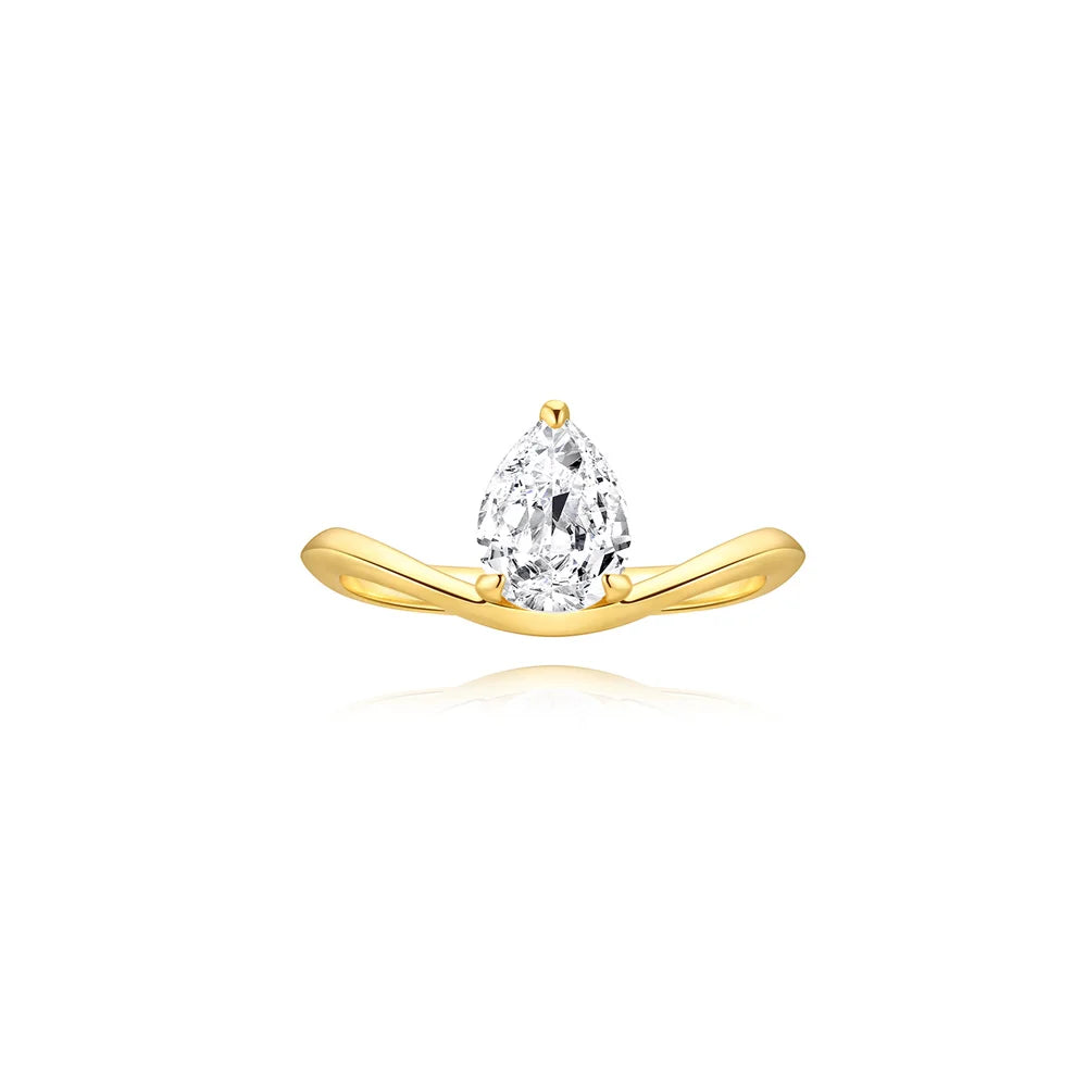 Aide 925 Sterling Silver Fresh Mint Green Zircon Rings For Women Minimalist Crystal Thin Slim Stackable Finger Rings Jewelry
