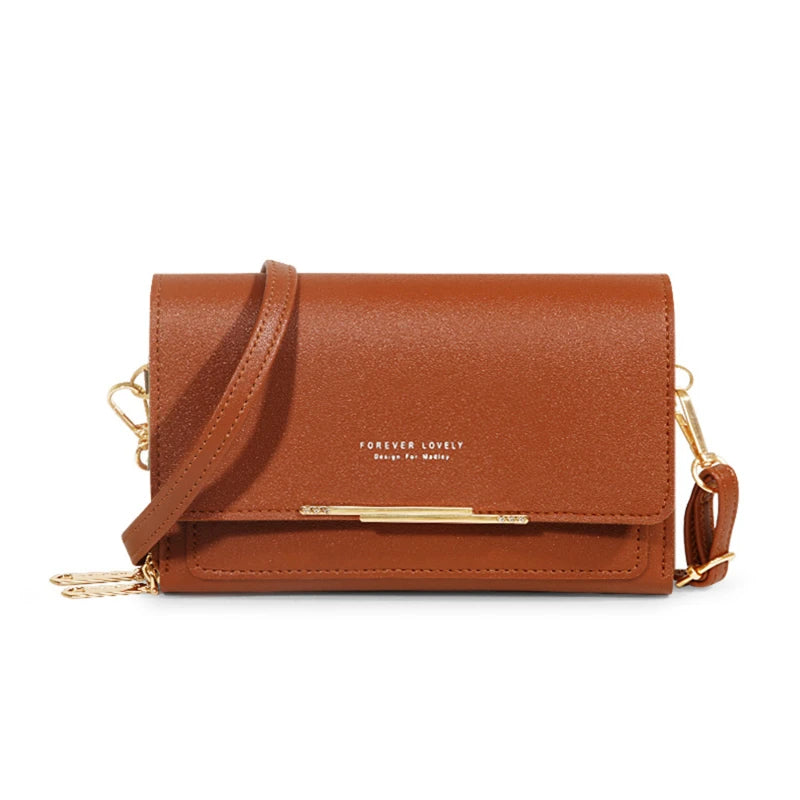 Women's Wallet  Handbag Multi Card Large Capacity Casual Shoulder Bag Mobile Phone Packet Fashion New Style