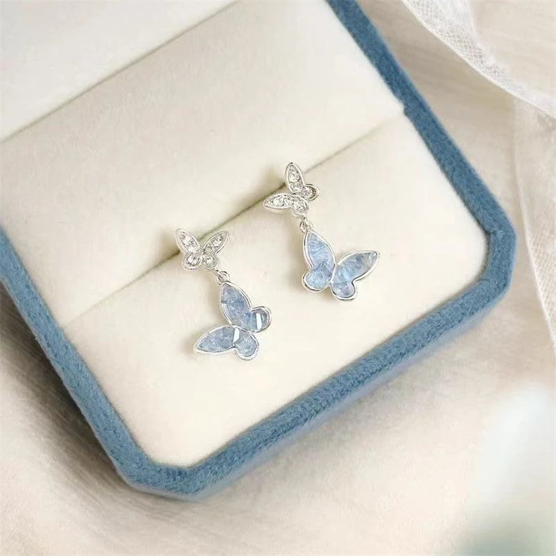 Light Luxury Shiny Zircon Butterfly Bracelet For Women