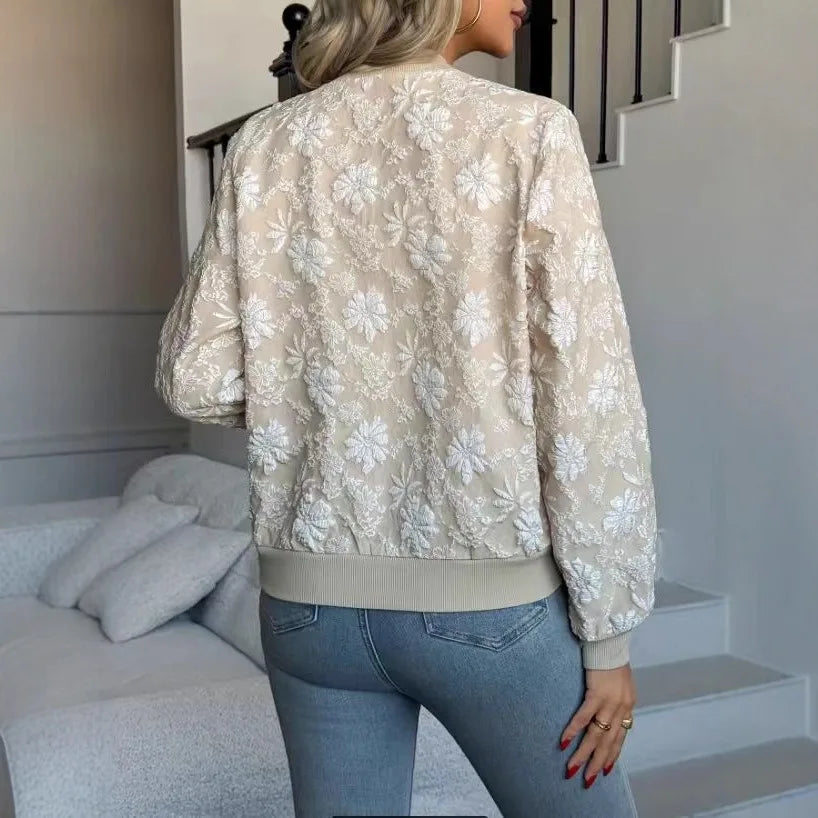 2026 New Mini Flared Blazer Women's Short Sleeve Lightweight Jacket for Spring and Autumn, Stylish Baseball Coat, Versatile Casu