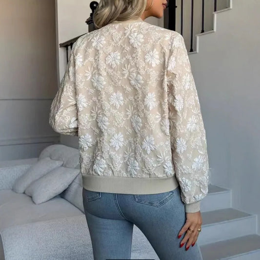 2026 New Mini Flared Blazer Women's Short Sleeve Lightweight Jacket for Spring and Autumn, Stylish Baseball Coat, Versatile Casu
