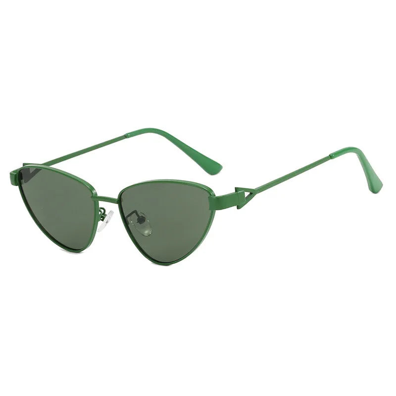 Fashion Luxury Female Metal Sunscreen Suneyeglass PARTY Sand Perform Gafas De Sol 300459