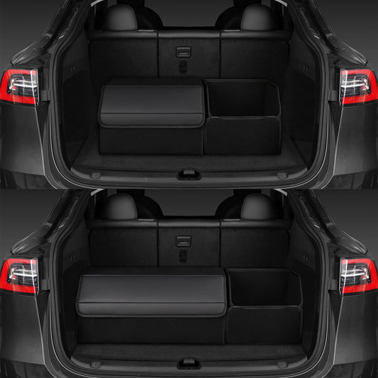 Car trunk storage box Big capacity  Auto Multifunctional suede car Folding For Emergency Storage Box