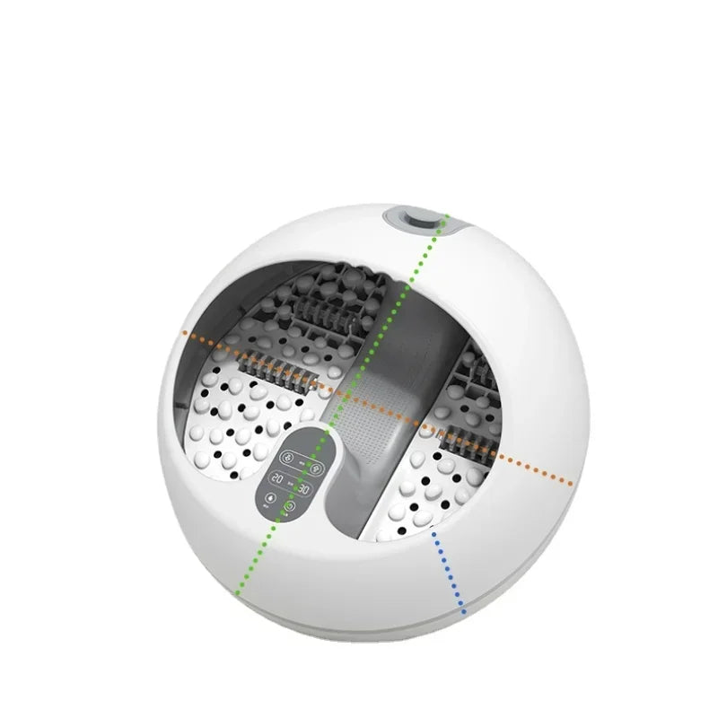 Ultrasonic Steam Basin Portable Design Fumigation Massage Foot Bath Innovative Thermal Cover Foot Spa Mom's Gift Foot Massagers