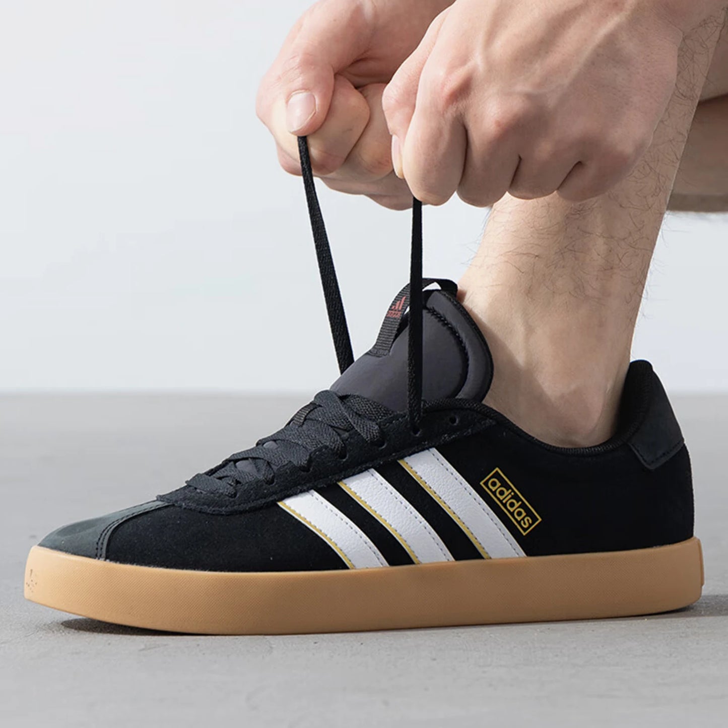 Adidas Official Authentic VL COURT 3.0 Unisex Low-Top Retro Sneakers IH4789