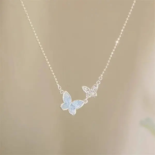 Light Luxury Shiny Zircon Butterfly Bracelet For Women
