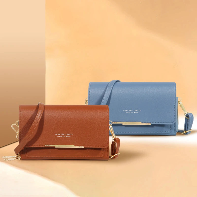 Women's Wallet  Handbag Multi Card Large Capacity Casual Shoulder Bag Mobile Phone Packet Fashion New Style