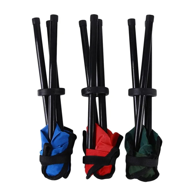 Beach Chairs Outdoor Multi Function Portable Folding Stool Triangle Lightweight Ultralight Camping Fishing Slacker Chair
