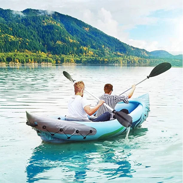2 Person DWF Drop Stitch PVC Inflatable Kayak for Adults Trending Water Sport Gear Lightweight Portable Kayak for River And Lake