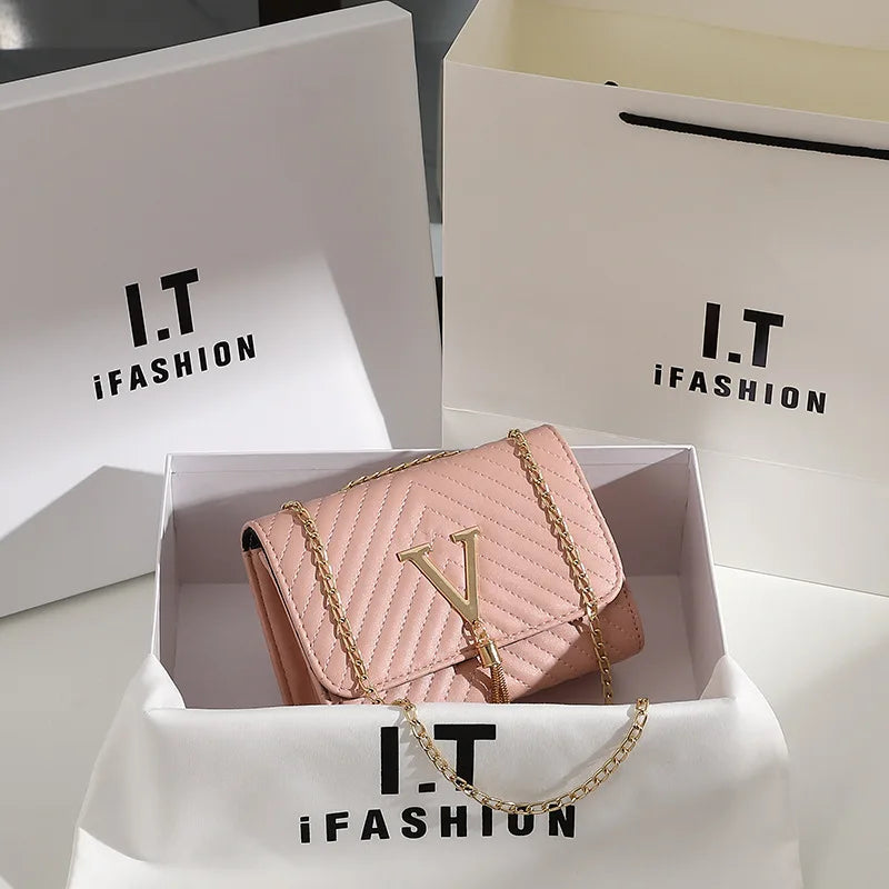 Embroidery Women Crossbody Bag 2023 Thread Luxury Handbag Shoulder Bags Brand Sequined Tassel Clutch Small Bag and Purse Party