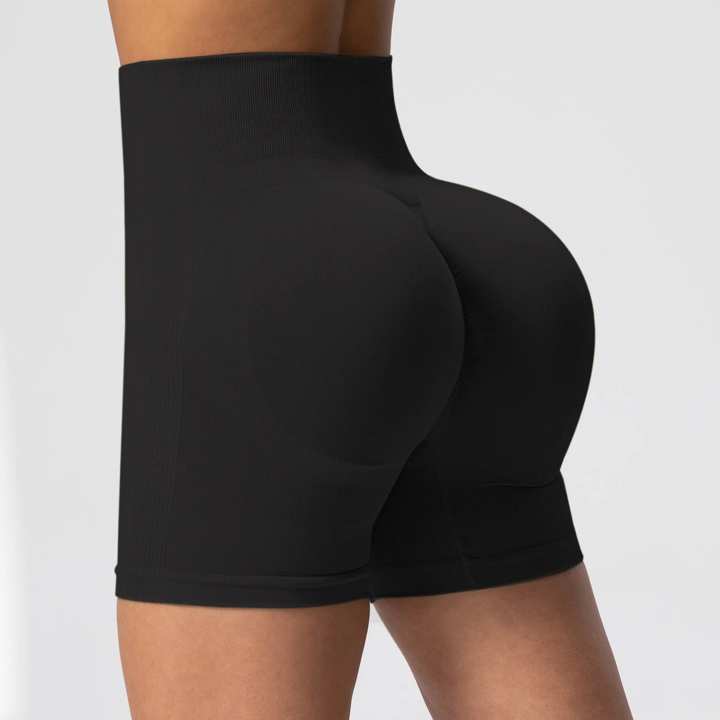 Women Cycling Jogging Fitness High Waist Push Up Gym Shorts Leggings Women Yoga Clothing Women Sports Shorts