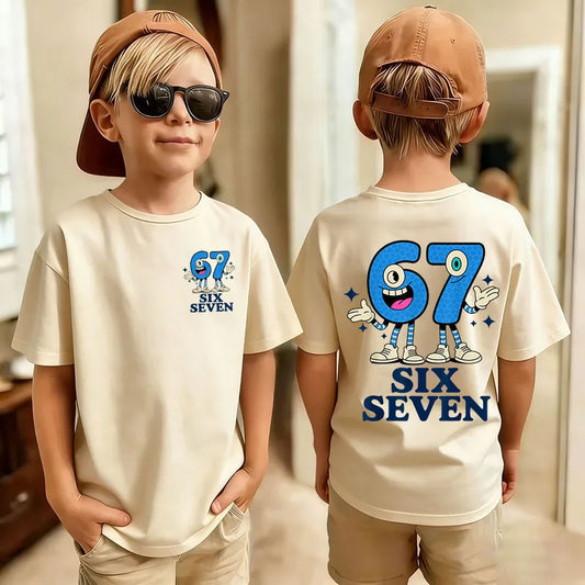 t T-Shirt Boy/Girl Summer Short Sleeved Kids Tshirt Top Fan Gifts