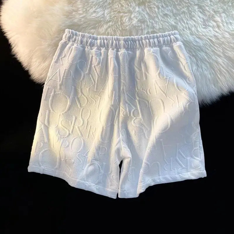 Waffle Casual Shorts Men