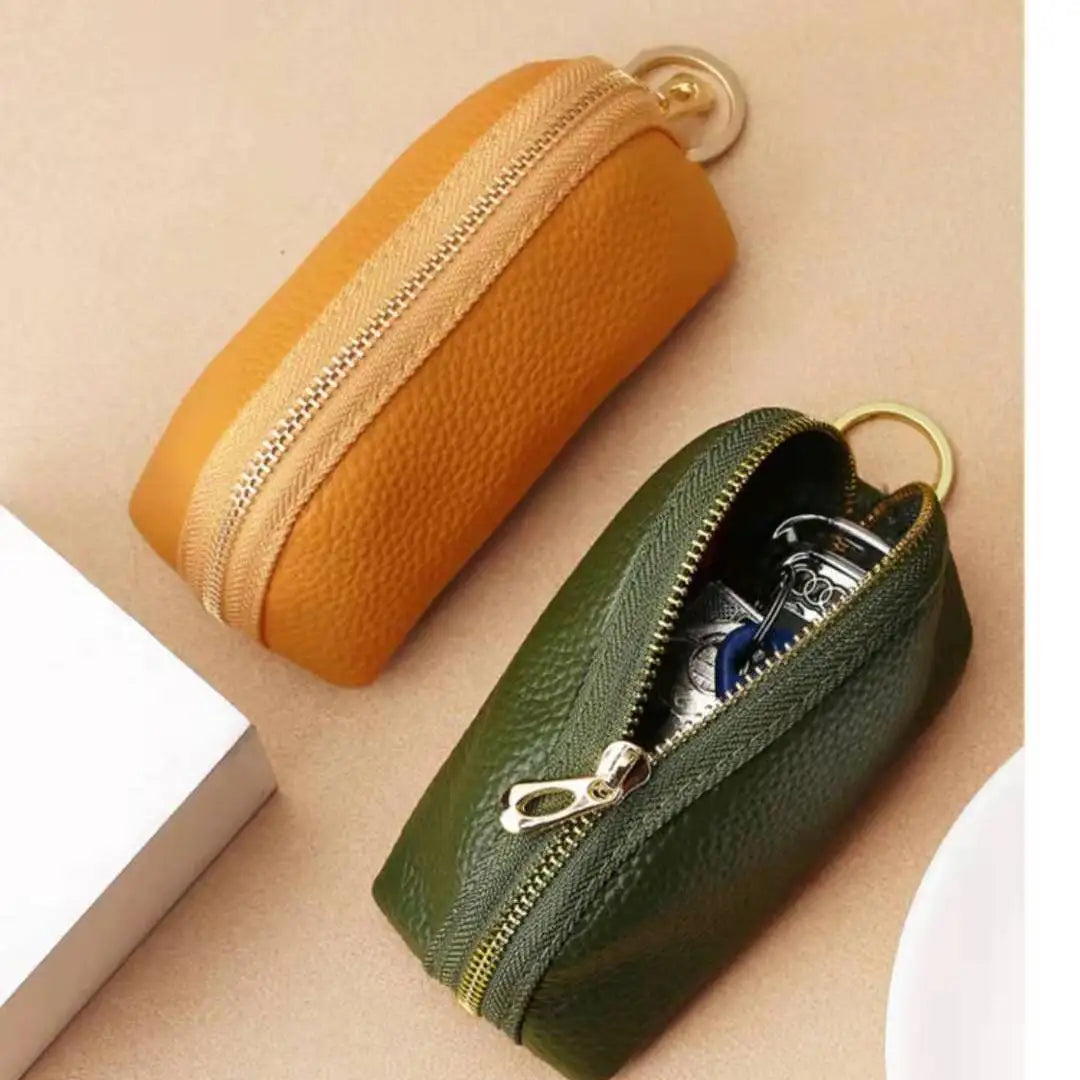 Dumpling bag, key bag, large-capacity wallet, PU bag, multi-functional unisex change bag