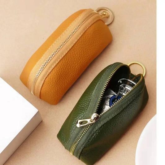 Dumpling bag, key bag, large-capacity wallet, PU bag, multi-functional unisex change bag