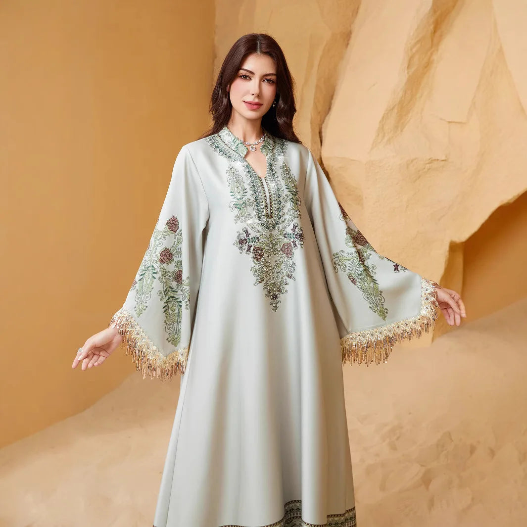 Abaya Women Muslim Kaftan Party Dresses PARIS COLLECTION