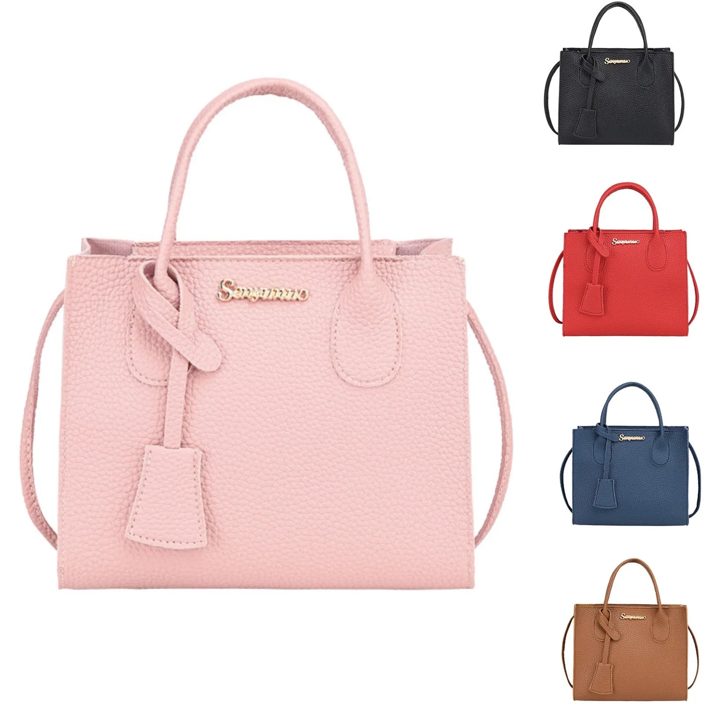 Women's Tote Bag Versatile Large Capacity Ladies Shoulder Bag Casual Pu Leather Crossbody Bags Fashion Handbags
