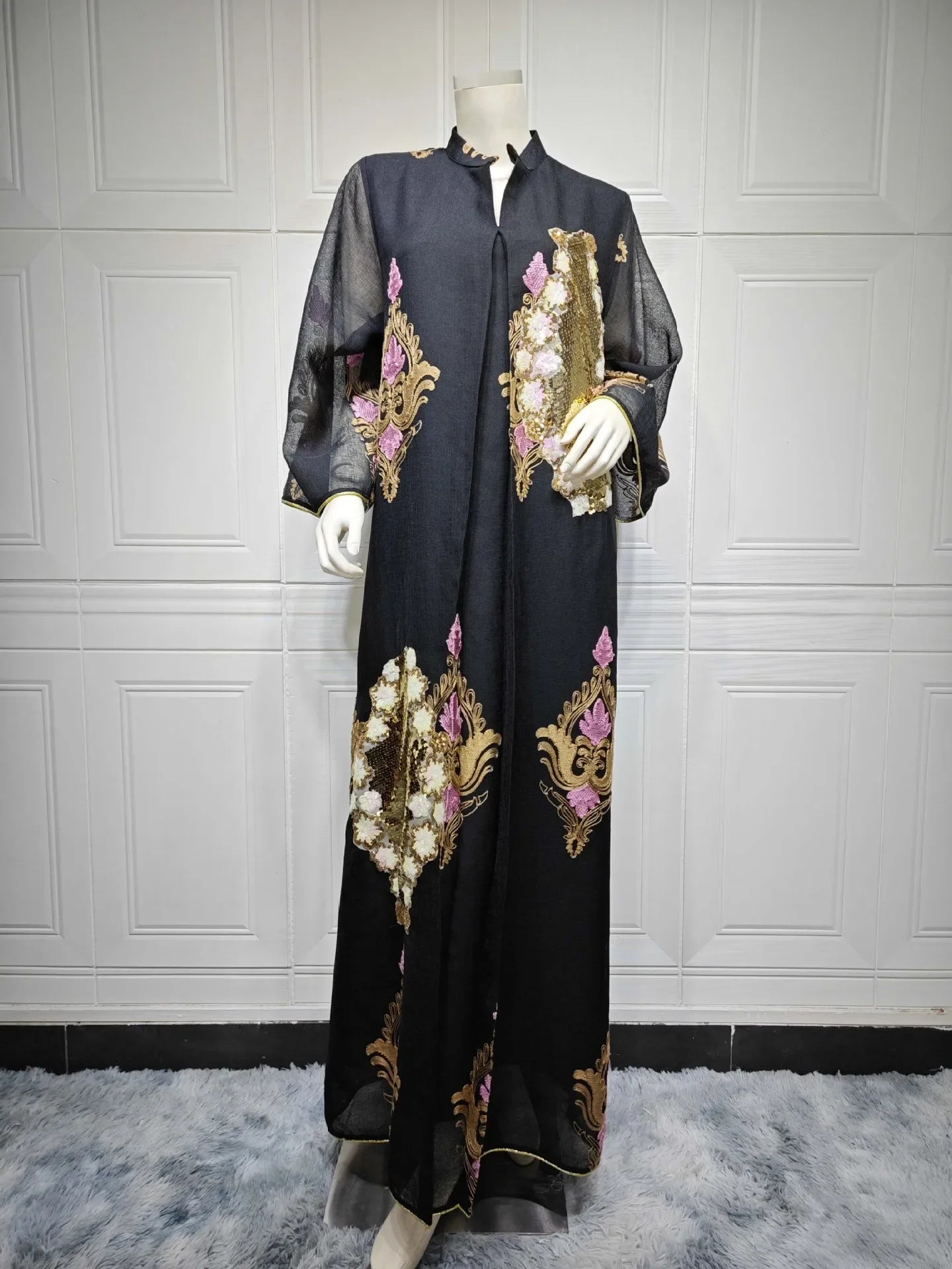 Abaya Dress for Women  Dubai Muslim Moroccan Caftan Party Clothes Eid