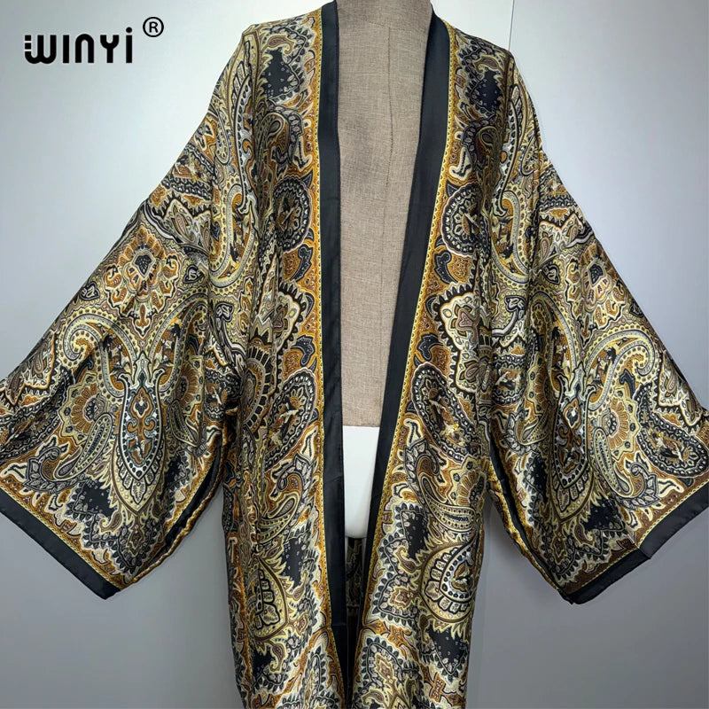 WINYI kimono summer woman clothing dresses