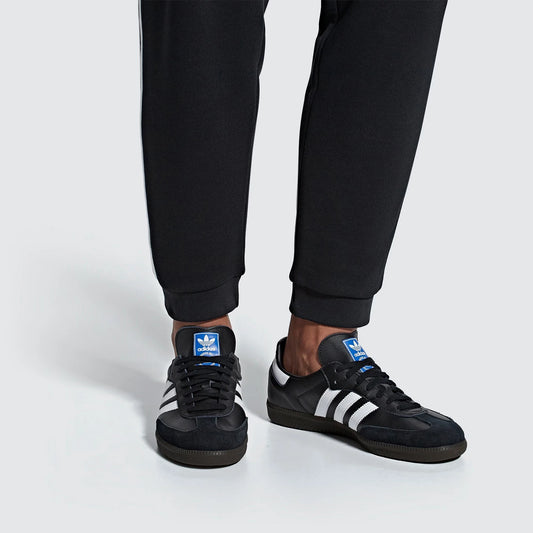 Adidas official authentic SAMBA OG clover men's and women's casual board shoes B75807