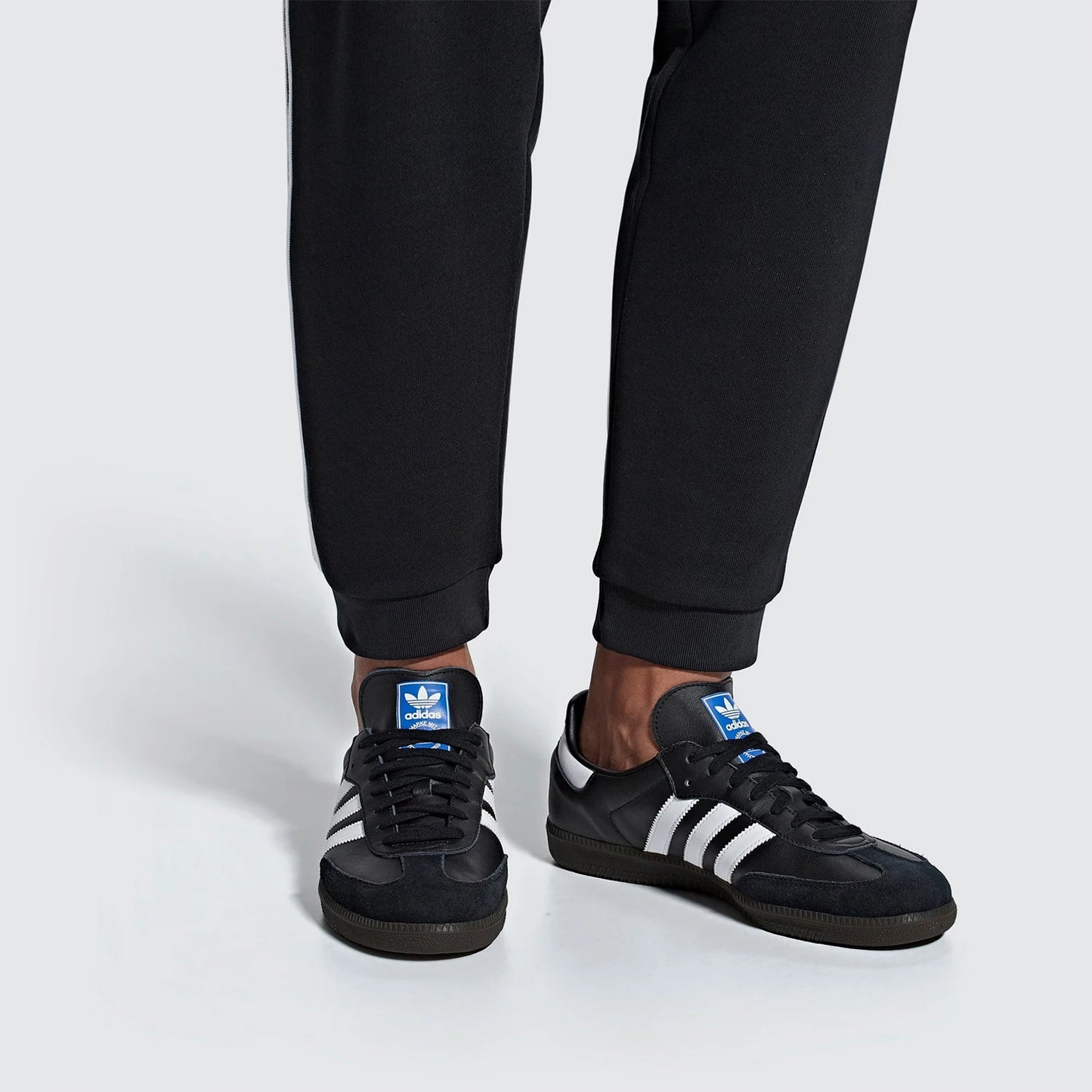 Adidas official authentic SAMBA OG clover men's and women's casual board shoes B75807