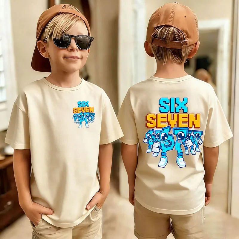 t T-Shirt Boy/Girl Summer Short Sleeved Kids Tshirt Top Fan Gifts