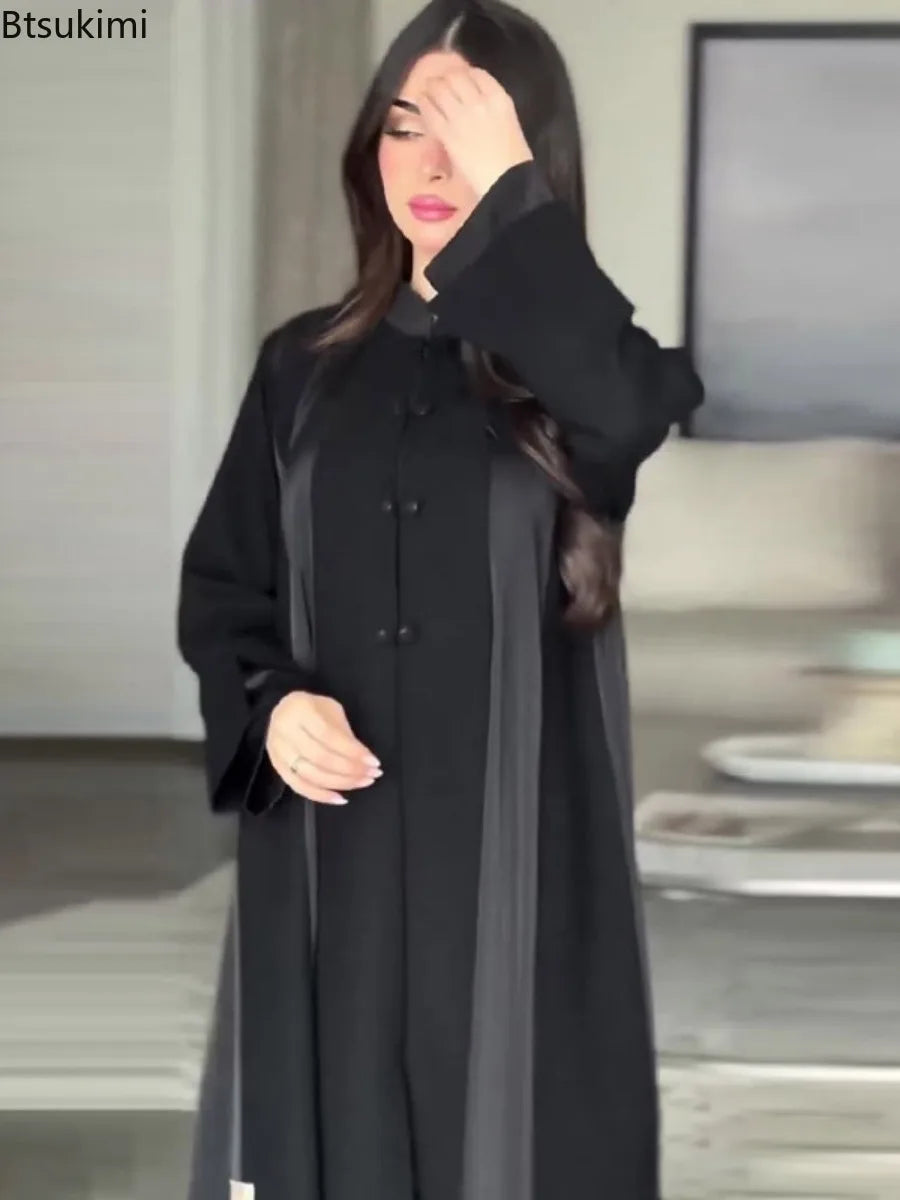 Abaya Women Elegant Vestidos Largos Party Long Dresses
