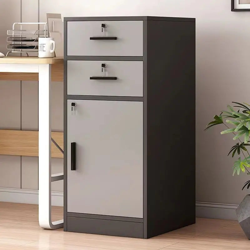 Office Filing Floor-to-Ceiling Locked Data Lockers Mobile Storage Low Quality Cabinet