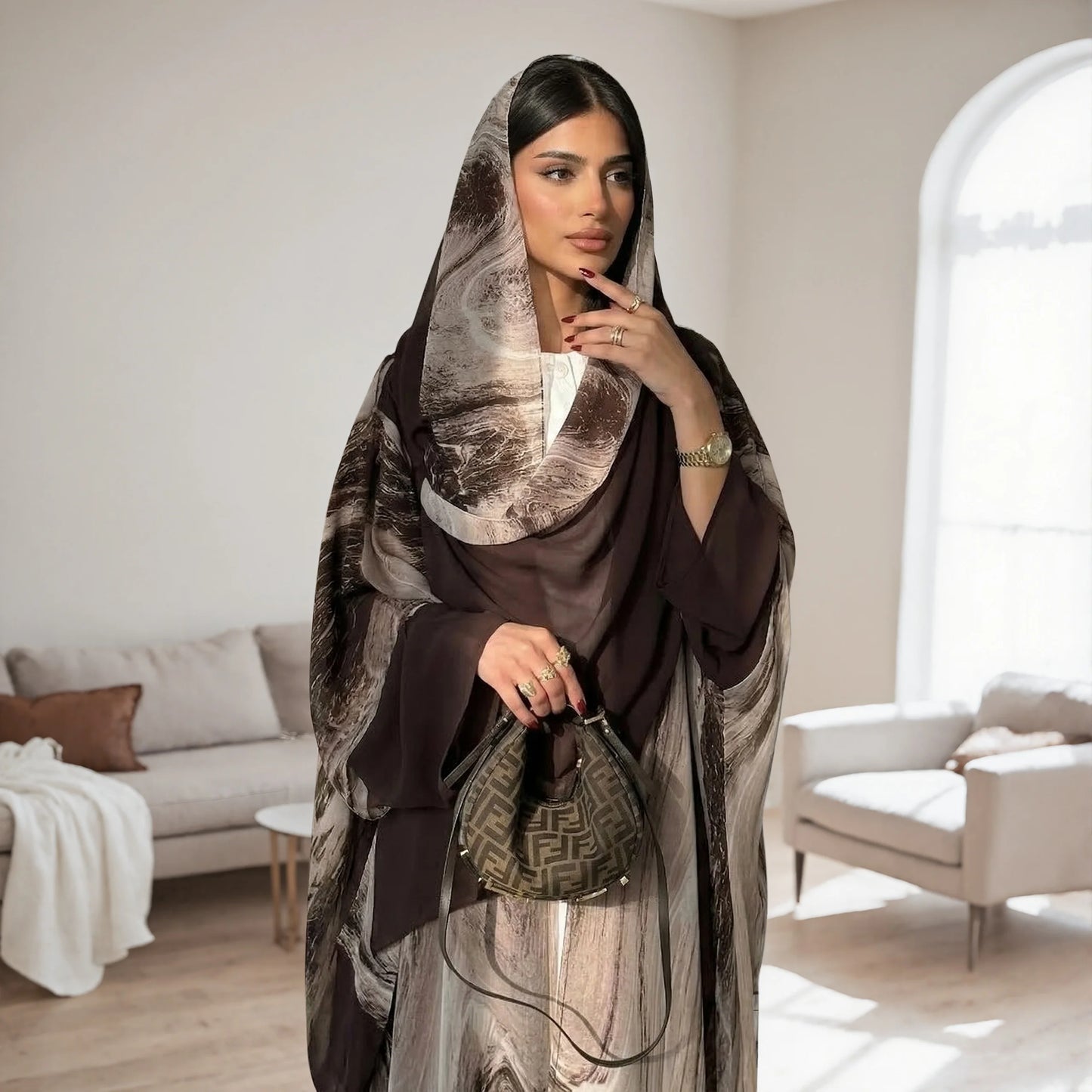 2pcs Set | Muslim Women Casual Open