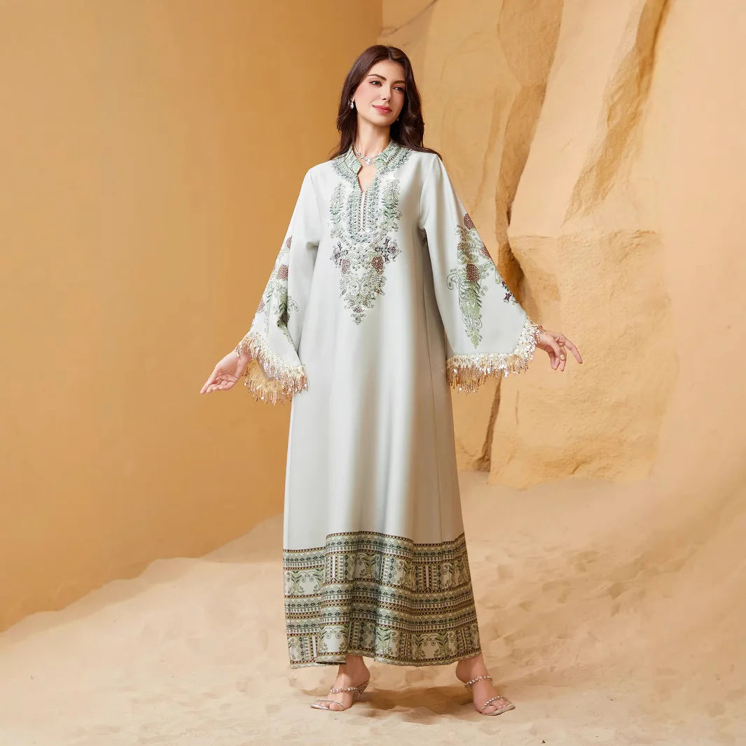 Abaya Women Muslim Kaftan Party Dresses PARIS COLLECTION