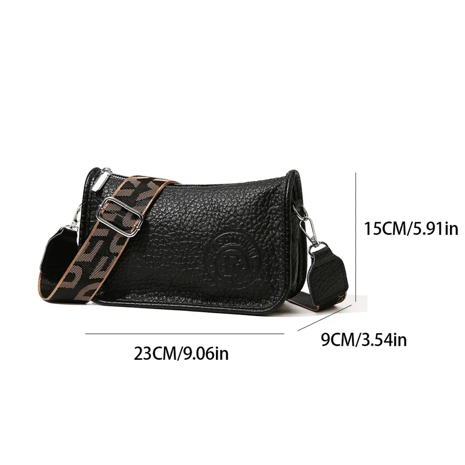 100% Genuine Leather Cowhide Women's Shoulder Bags Ladies Handbags Crossbody Bag Top Quality Commuting Messenger Bag Sac A Main