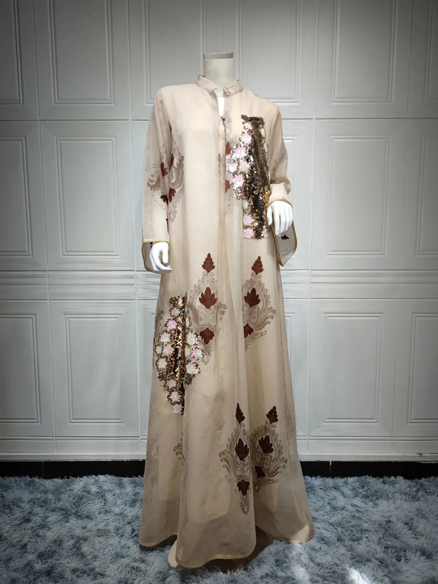 Abaya Dress for Women  Dubai Muslim Moroccan Caftan Party Clothes Eid