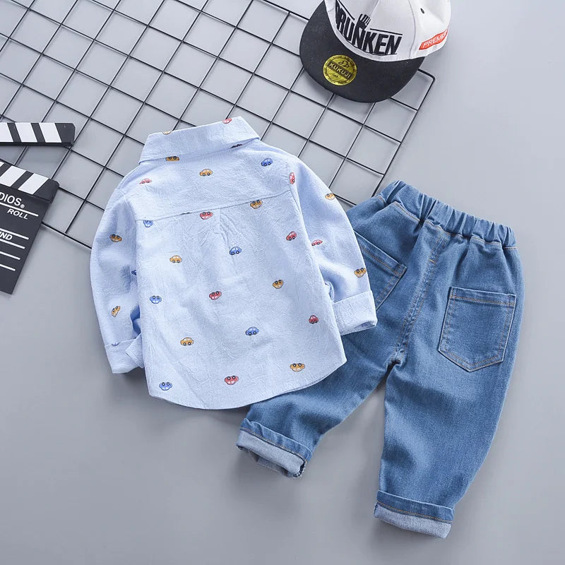 Shirt Pants 2Pcs/Sets Toddler Casual Costume Kids Tracksuits