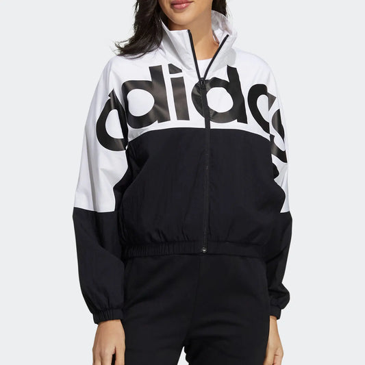 Adidas Genuine Seasonal New Women's Zipper Casual Sports Jacket GP5425