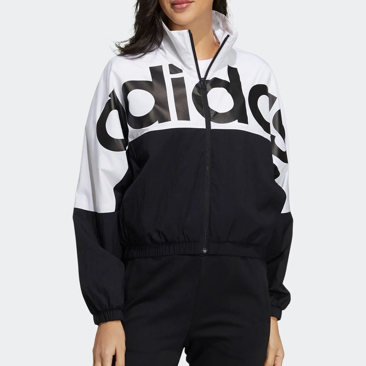 Adidas Genuine Seasonal New Women's Zipper Casual Sports Jacket GP5425